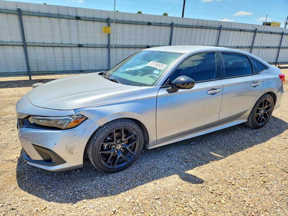53756526 :رقم المزاد ، 2HGFE2F53PH554196 vin ، 2023 Honda Civic مزاد بيع