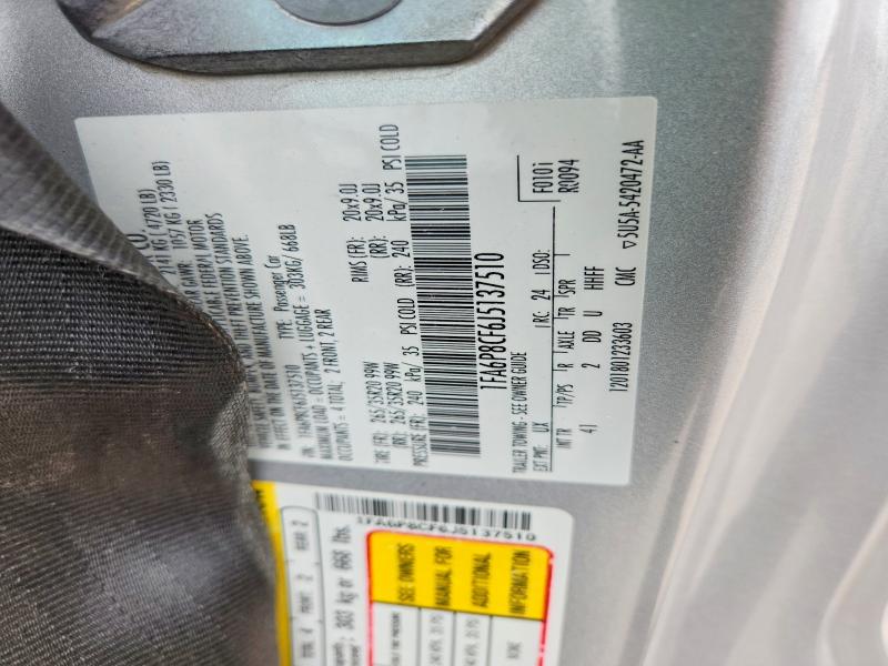 52322626 :رقم المزاد ، 1FA6P8CF6J5137510 vin ، 2018 Ford Mustang مزاد بيع