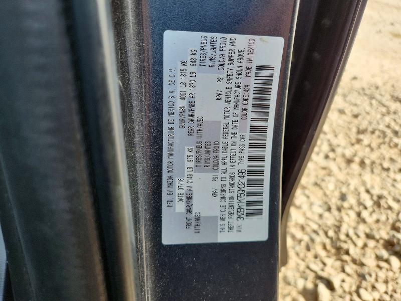Aukcja sprzedaży 2016 Mazda 3, vin: 3MZBM1M75GM321496, numer aukcji: 54283646