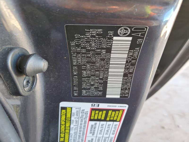 Продажа на аукционе авто 2011 Toyota Corolla, vin: 2T1BU4EEXBC537069, номер лота: 55560736