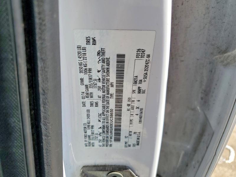 Продаж на аукціоні авто 2014 Ford Escape, vin: 1FMCU0GX0EUC58650, номер лоту: 52375946