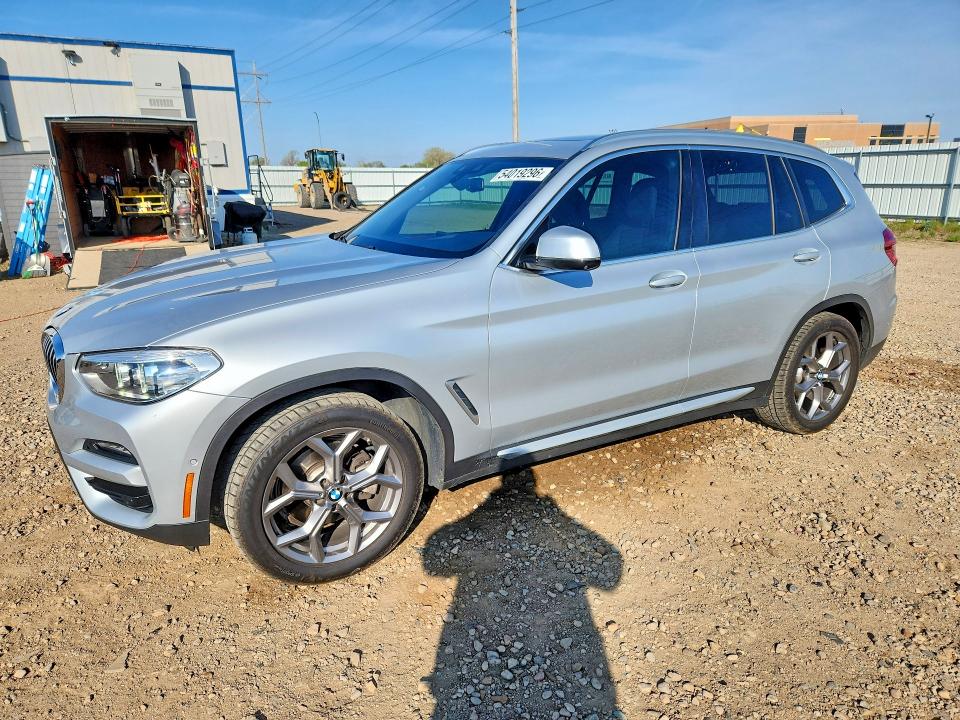 Продаж на аукціоні авто 2021 Bmw X3, vin: 5UXTY3C03M9H21922, номер лоту: 54019296