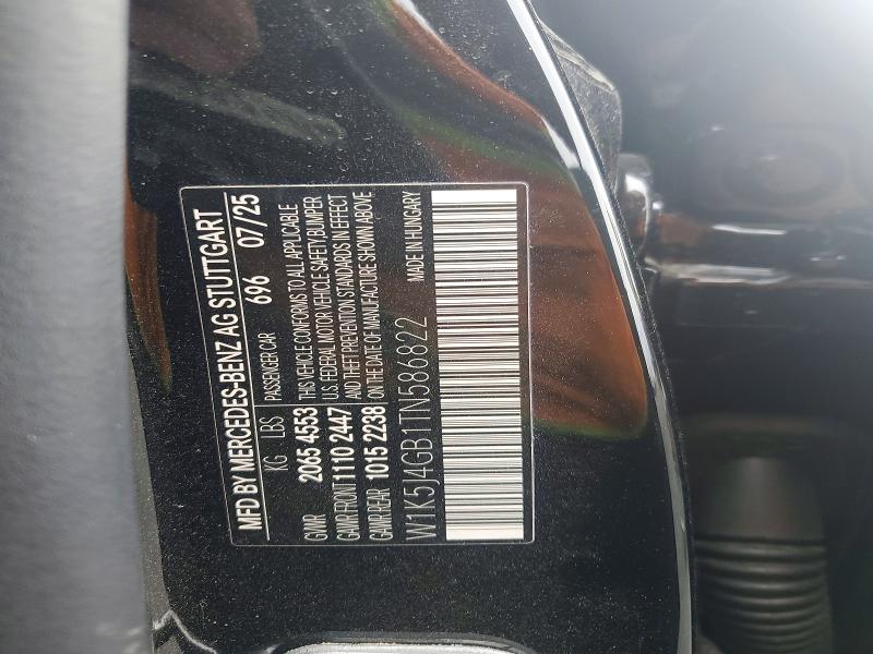 52352946 :رقم المزاد ، W1K5J4GB1TN586822 vin ، 2026 Mercedes-benz Cla مزاد بيع