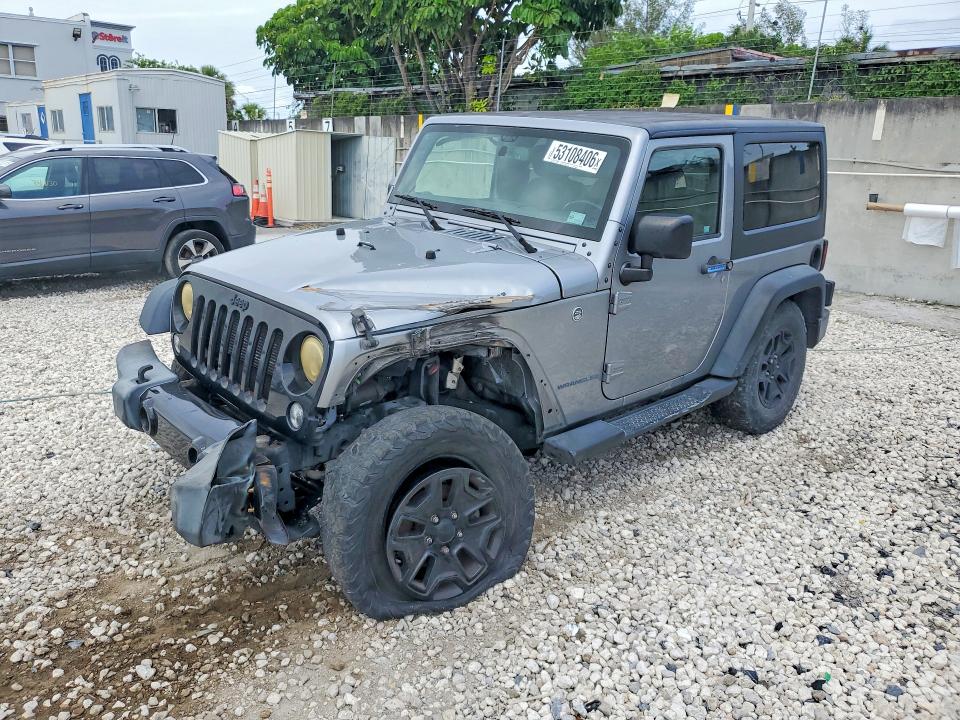 Aukcja sprzedaży 2017 Jeep Wrangler, vin: 1C4AJWAG5HL593767, numer aukcji: 53108406