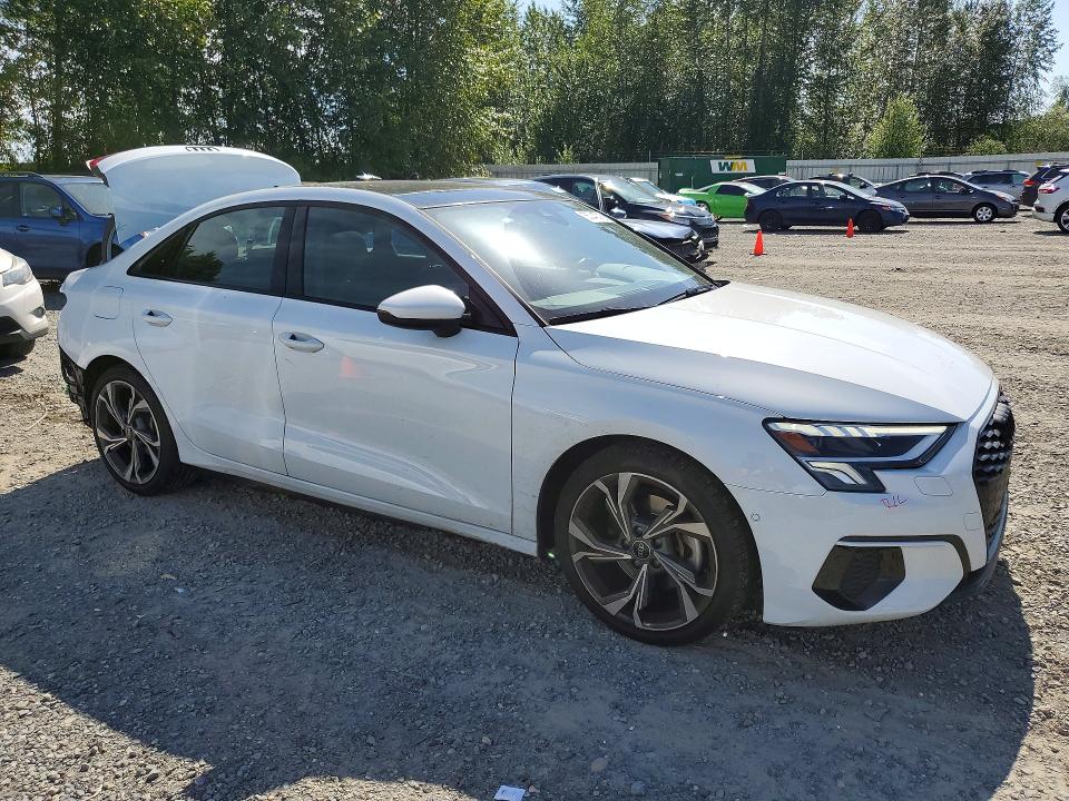 2023 Audi A3 მანქანა იყიდება აუქციონზე, vin: WAUAUDGY1PA092023, აუქციონის ნომერი: 55040216