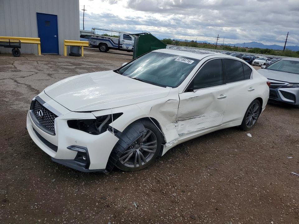 Auction sale of the 2021 Infiniti Q50, vin: JN1EV7CP0MM701700, lot number: 52184716