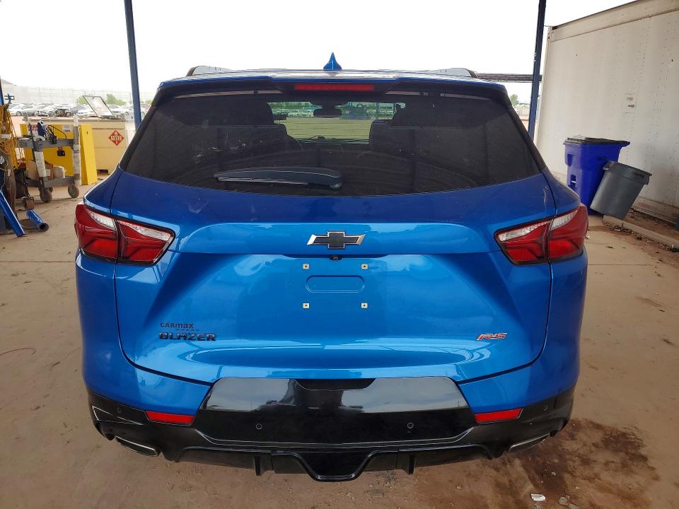 52592196 :رقم المزاد ، 3GNKBERS5MS545153 vin ، 2021 Chevrolet Blazer مزاد بيع