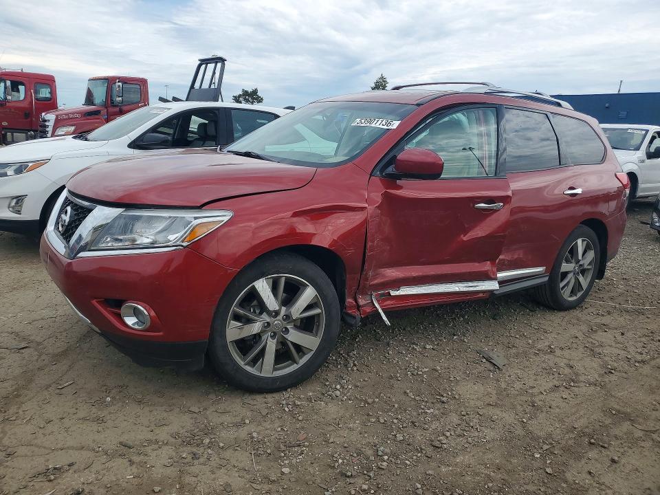Продажа на аукционе авто 2015 Nissan Pathfinder, vin: 5N1AR2MM5FC633857, номер лота: 53901136