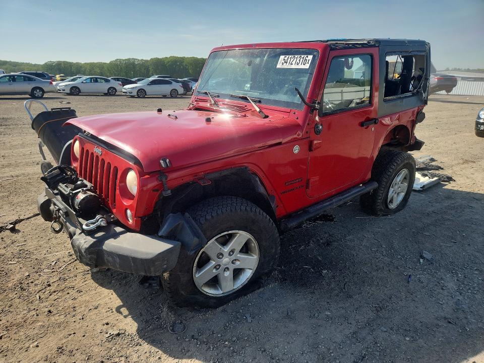 Auction sale of the 2014 Jeep Wrangler, vin: 1C4AJWAG0EL209289, lot number: 54121316