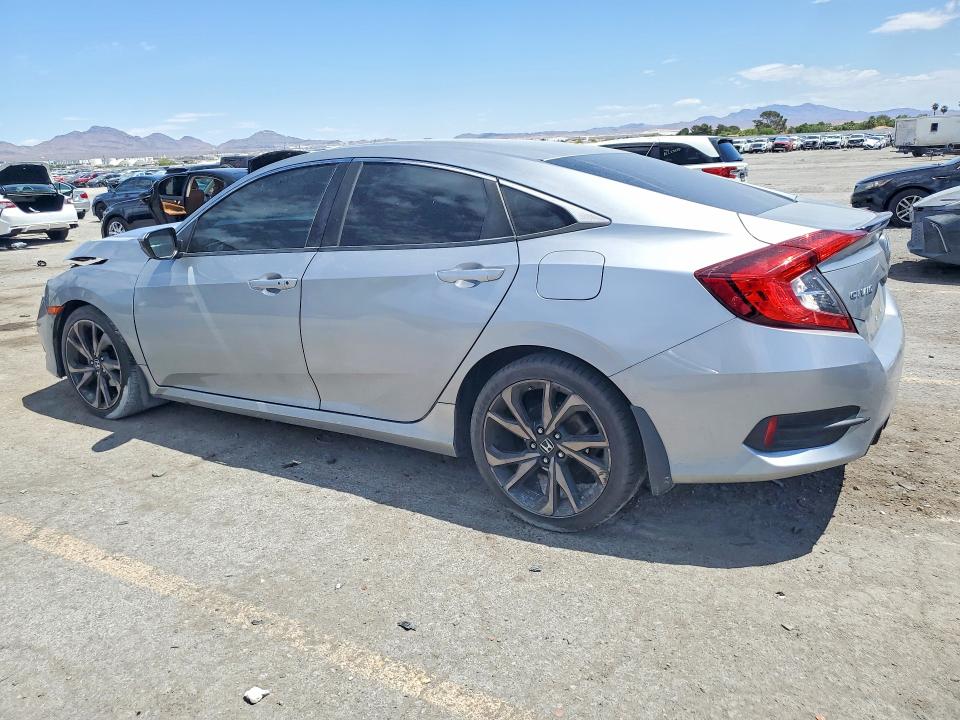 52091886 :رقم المزاد ، 2HGFC2F8XLH559261 vin ، 2020 Honda Civic مزاد بيع