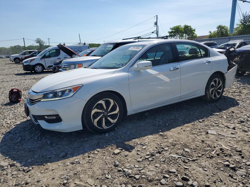 53910956 :رقم المزاد ، 1HGCR2F90HA214384 vin ، 2017 Honda Accord مزاد بيع