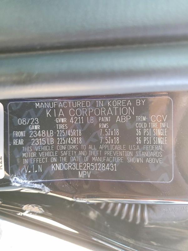 Aukcja sprzedaży 2024 Kia Niro, vin: KNDCR3LE2R5128431, numer aukcji: 52966546