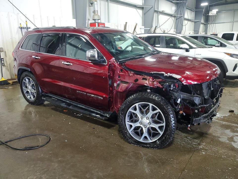 53024826 :رقم المزاد ، 1C4RJFBG0LC173635 vin ، 2020 Jeep Grand Cherokee مزاد بيع