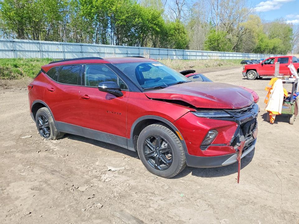 53063016 :رقم المزاد ، 3GNKBJR42PS219549 vin ، 2023 Chevrolet Blazer مزاد بيع