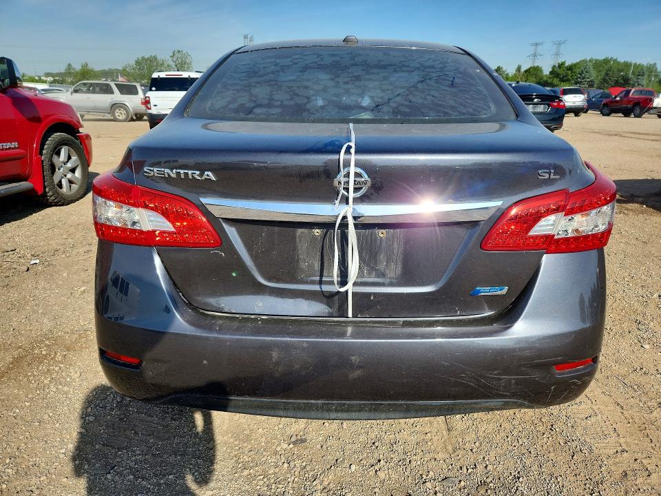 55175696 :رقم المزاد ، 3N1AB7AP6EY295950 vin ، 2014 Nissan Sentra مزاد بيع