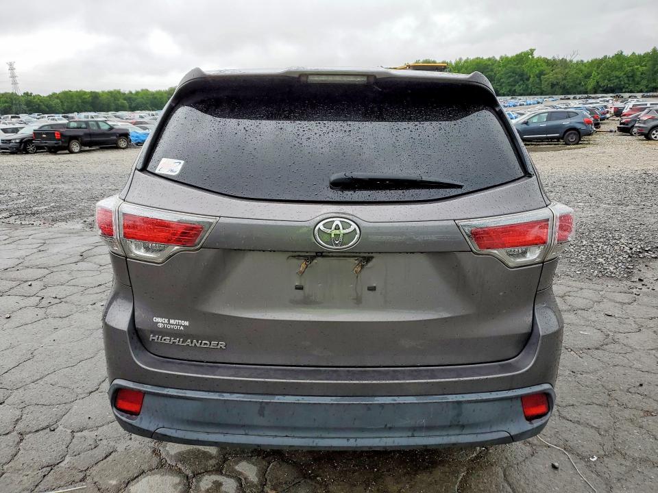 52408446 :رقم المزاد ، 5TDZKRFH9GS153261 vin ، 2016 Toyota Highlander مزاد بيع