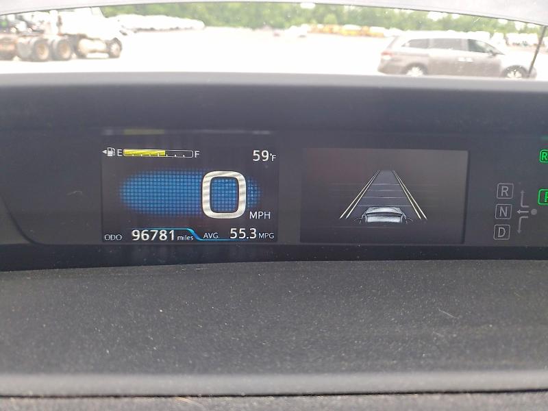 2019 Toyota Prius მანქანა იყიდება აუქციონზე, vin: JTDKARFU3K3069626, აუქციონის ნომერი: 53079606