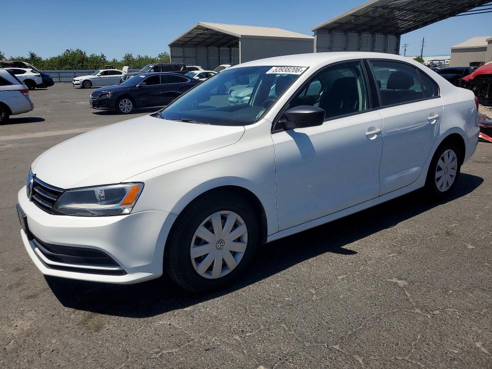 53938206 :رقم المزاد ، 3VW2K7AJ7FM338694 vin ، 2015 Volkswagen Jetta مزاد بيع