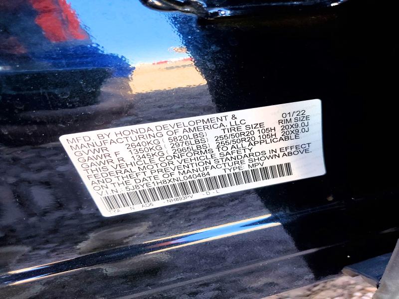 Продаж на аукціоні авто 2022 Acura Mdx, vin: 5J8YE1H8XNL040484, номер лоту: 52829156