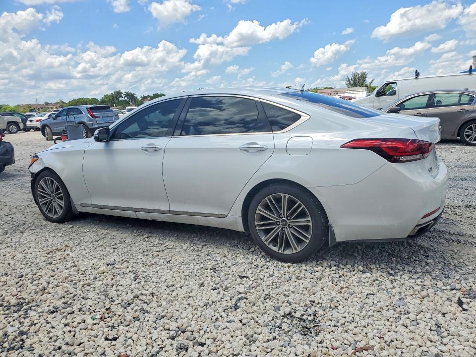 2019 Genesis G80 მანქანა იყიდება აუქციონზე, vin: KMTFN4JE5KU320148, აუქციონის ნომერი: 53899636