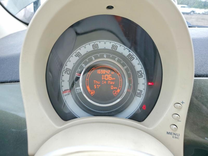 53768336 :رقم المزاد ، 3C3CFFAR0CT352020 vin ، 2012 Fiat 500 مزاد بيع