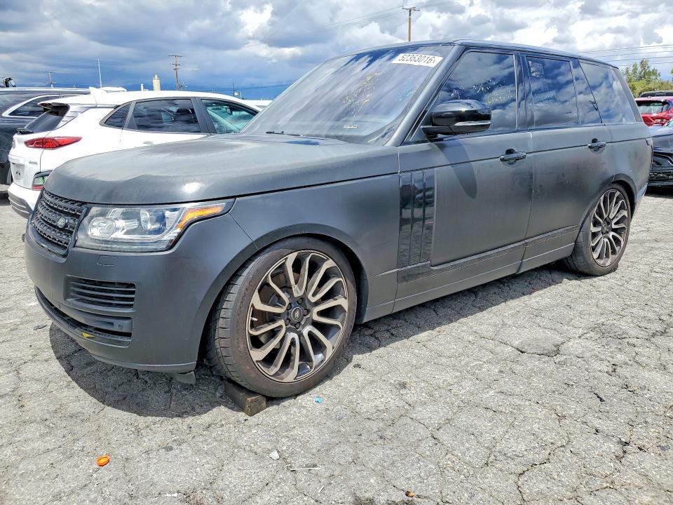 2017 Land Rover Range Rover მანქანა იყიდება აუქციონზე, vin: SALGS2FK8HA325443, აუქციონის ნომერი: 52363016