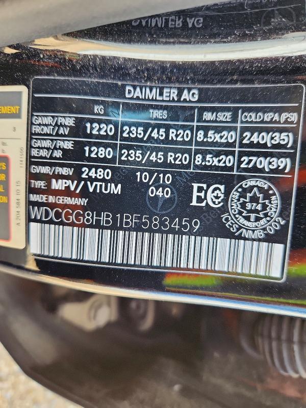 Продаж на аукціоні авто 2011 Mercedes-benz Glk, vin: WDCGG8HB1BF583459, номер лоту: 54432286
