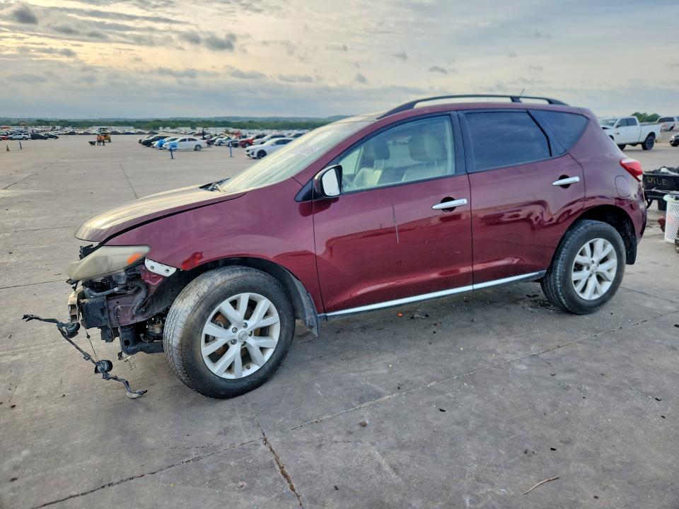 2011 Nissan Murano მანქანა იყიდება აუქციონზე, vin: JN8AZ1MU5BW058817, აუქციონის ნომერი: 52499916