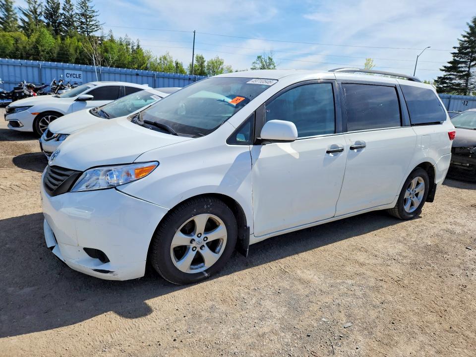 2017 Toyota Sienna მანქანა იყიდება აუქციონზე, vin: 5TDZZ3DC9HS854013, აუქციონის ნომერი: 49710546