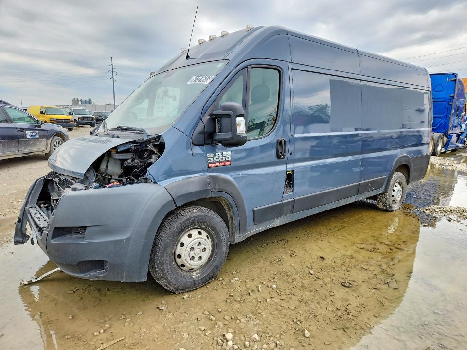2020 Ram Promaster 3500 მანქანა იყიდება აუქციონზე, vin: 3C6URVJG6LE124521, აუქციონის ნომერი: 51437646
