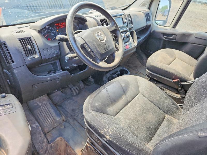 54823466 :رقم المزاد ، 3C6TRVAG5GE137651 vin ، 2016 Ram Promaster 1500 مزاد بيع