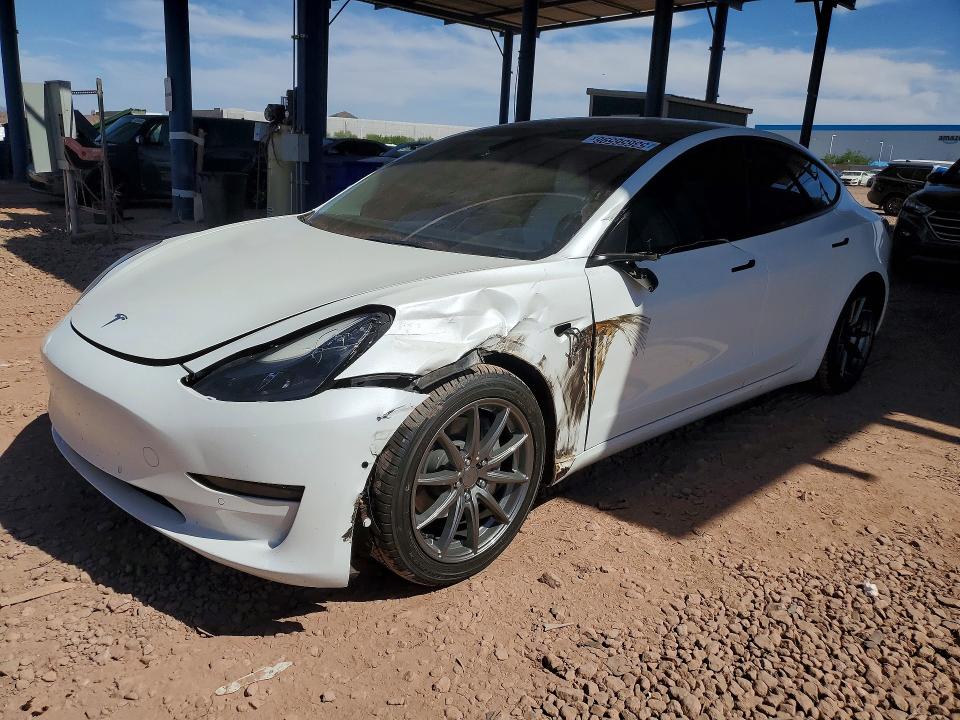 Aukcja sprzedaży 2021 Tesla Model 3, vin: 5YJ3E1EA4MF100065, numer aukcji: 53656596