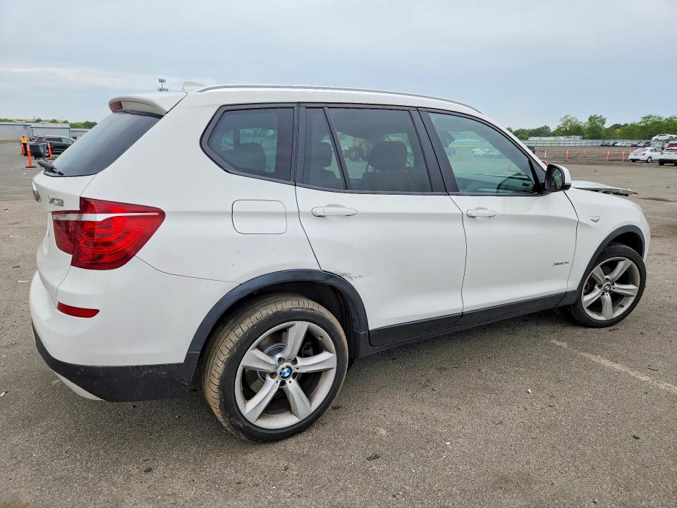 2017 Bmw X3 მანქანა იყიდება აუქციონზე, vin: 5UXWX9C33H0T25008, აუქციონის ნომერი: 54539726