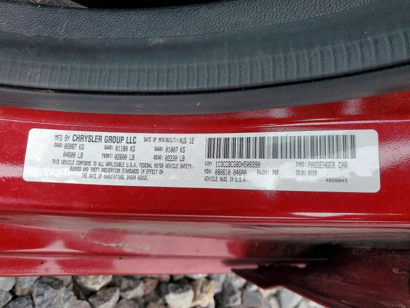 Aukcja sprzedaży 2013 Chrysler 200, vin: 1C3CCBCG8DN506990, numer aukcji: 53018346