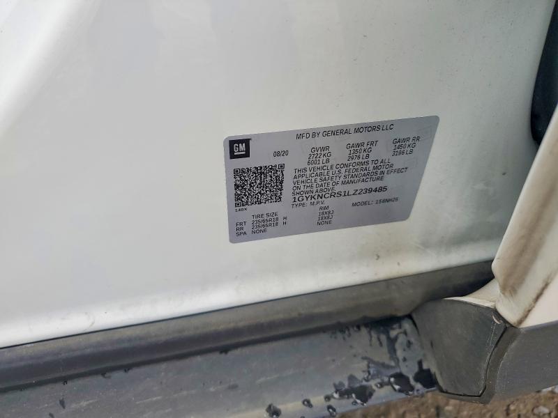 Продаж на аукціоні авто 2020 Cadillac Xt5, vin: 1GYKNCRS1LZ239485, номер лоту: 54853676