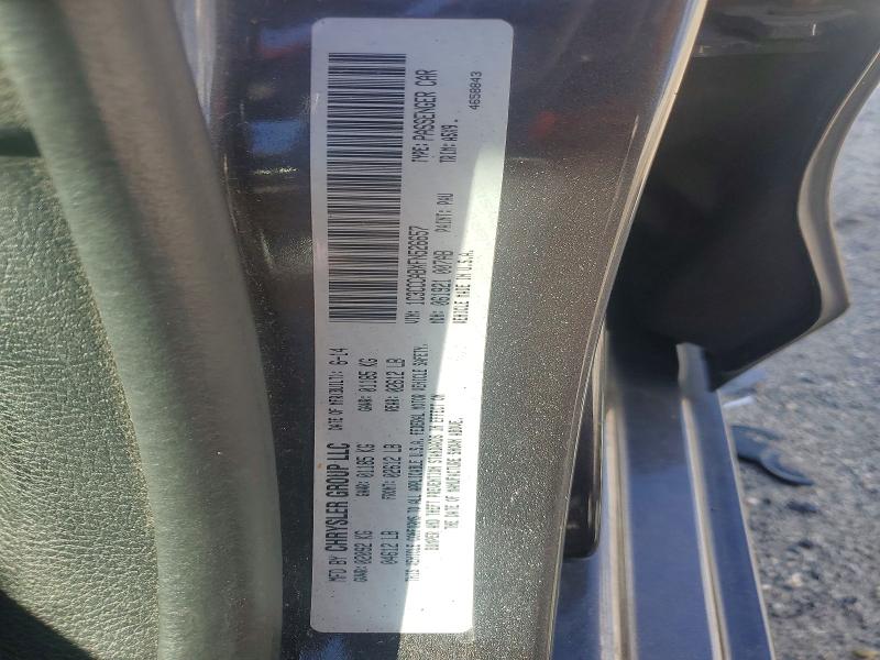 55283966 :رقم المزاد ، 1C3CCCABXFN526657 vin ، 2015 Chrysler 200 مزاد بيع