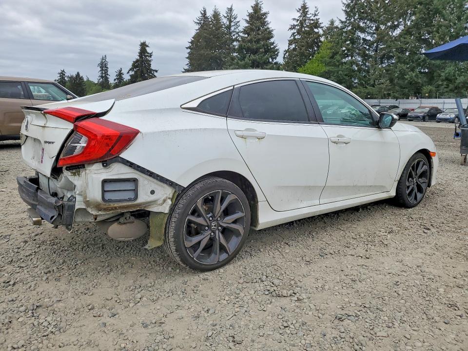 51872596 :رقم المزاد ، 19XFC2F83KE049441 vin ، 2019 Honda Civic مزاد بيع