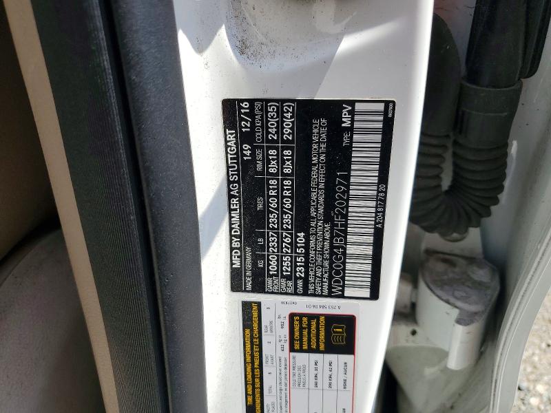 Продажа на аукционе авто 2017 Mercedes-benz Glc, vin: WDC0G4JB7HF202971, номер лота: 53027526