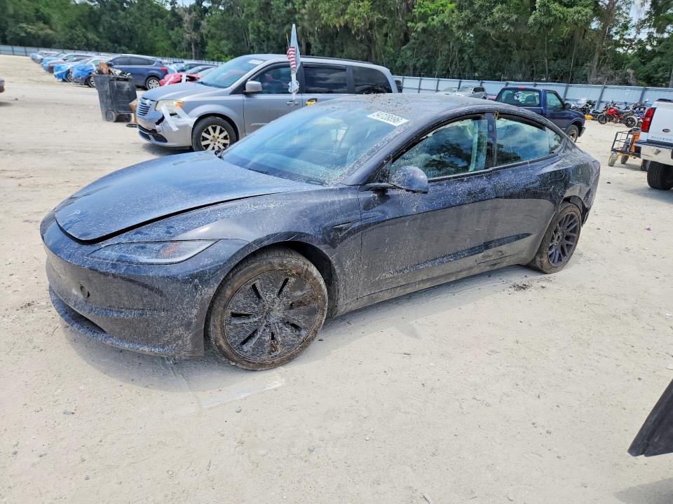 Auction sale of the 2025 Tesla Model 3, vin: 5YJ3E1EA5SF987947, lot number: 54728896