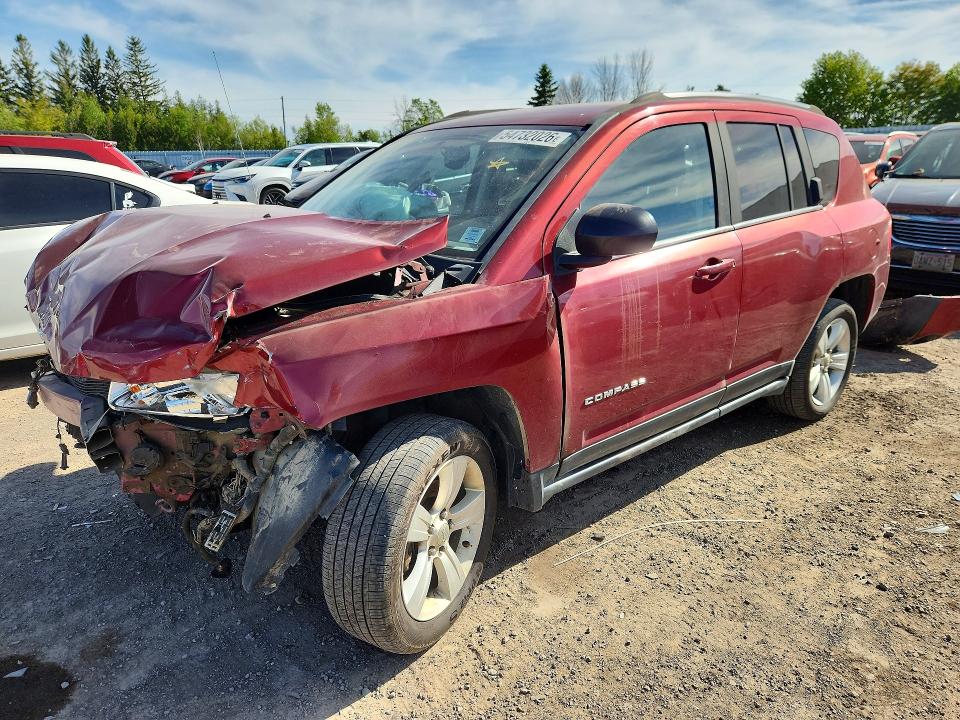 Aukcja sprzedaży 2013 Jeep Compass, vin: 1C4NJDAB3DD243262, numer aukcji: 54732026