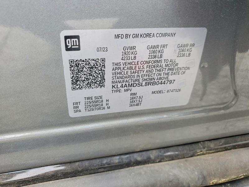 Продажа на аукционе авто 2024 Buick Encore Gx, vin: KL4AMDSL8RB044797, номер лота: 52714456