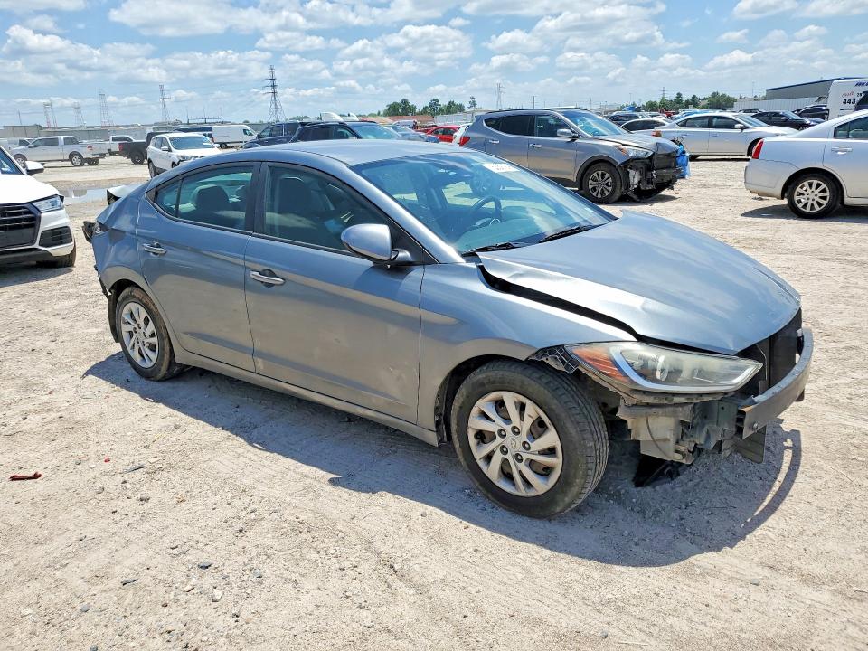 2017 Hyundai Elantra მანქანა იყიდება აუქციონზე, vin: KMHD74LF6HU151459, აუქციონის ნომერი: 53321216