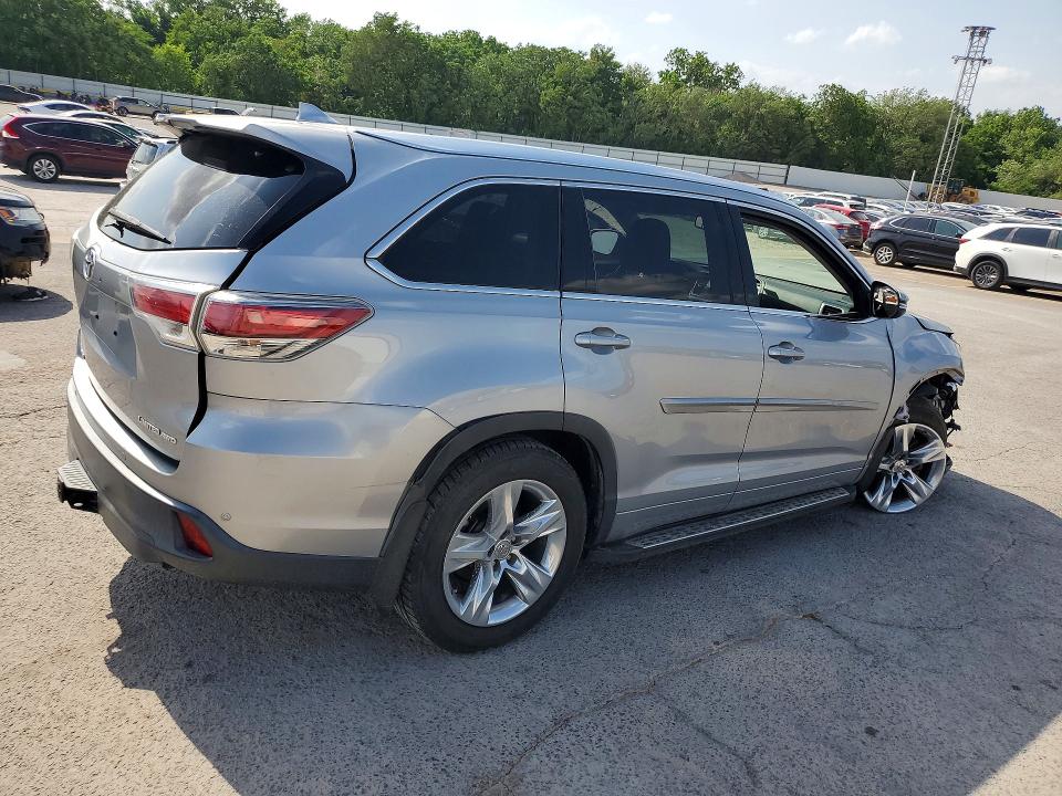 Продаж на аукціоні авто 2014 Toyota Highlander, vin: 5TDDKRFH9ES039025, номер лоту: 53724476