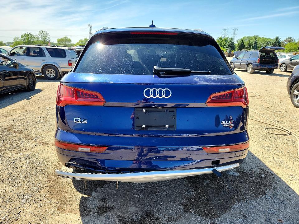 Продаж на аукціоні авто 2018 Audi Q5, vin: WA1BNAFY6J2003417, номер лоту: 55153166