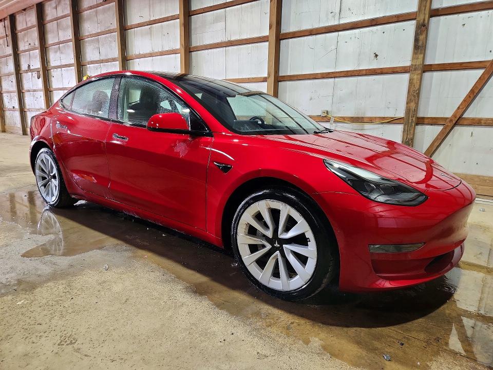Продажа на аукционе авто 2022 Tesla Model 3, vin: 5YJ3E1EA3NF290751, номер лота: 55013486