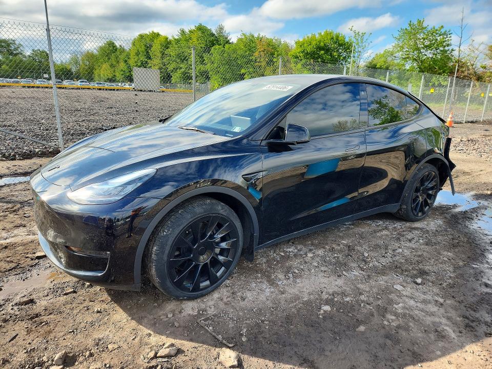 2022 Tesla Model Y მანქანა იყიდება აუქციონზე, vin: 7SAYGDEE1NF447829, აუქციონის ნომერი: 52914406