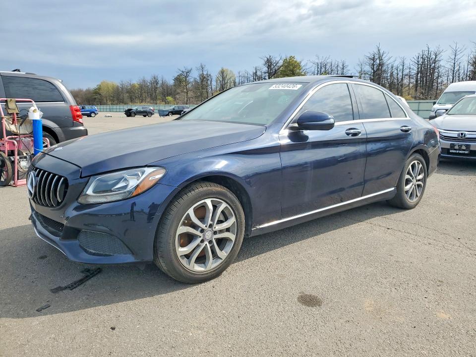 53240426 :رقم المزاد ، 55SWF4KB6HU210712 vin ، 2017 Mercedes-benz C مزاد بيع