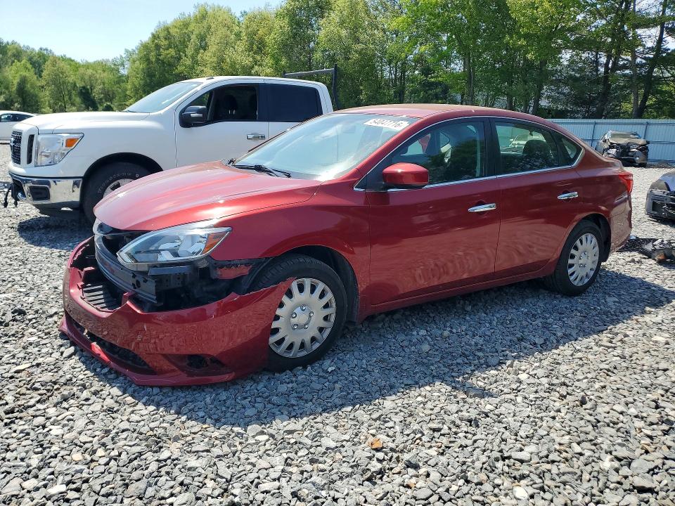 Продаж на аукціоні авто 2017 Nissan Sentra, vin: 3N1AB7AP0HY386314, номер лоту: 54047716