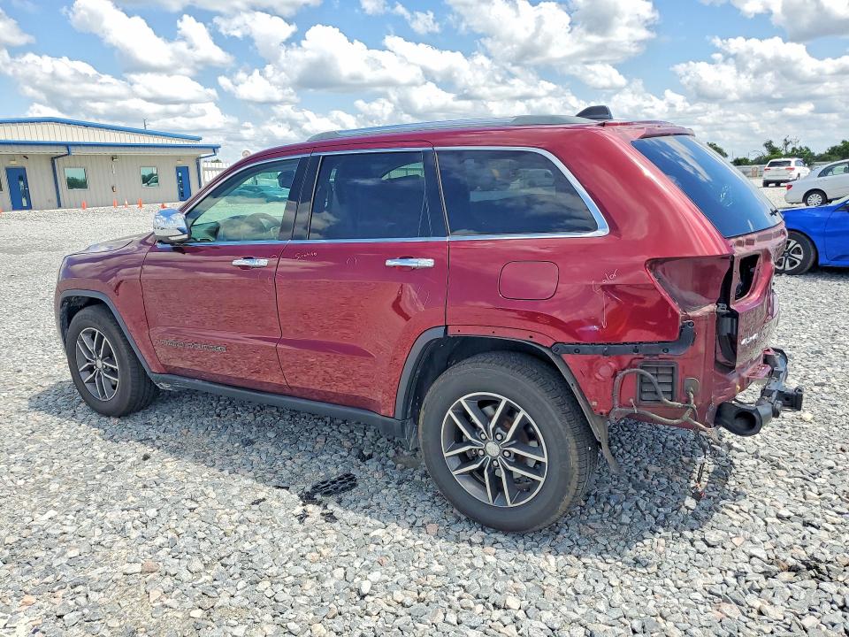 52071656 :رقم المزاد ، 1C4RJFBG2JC180101 vin ، 2018 Jeep Grand Cherokee مزاد بيع