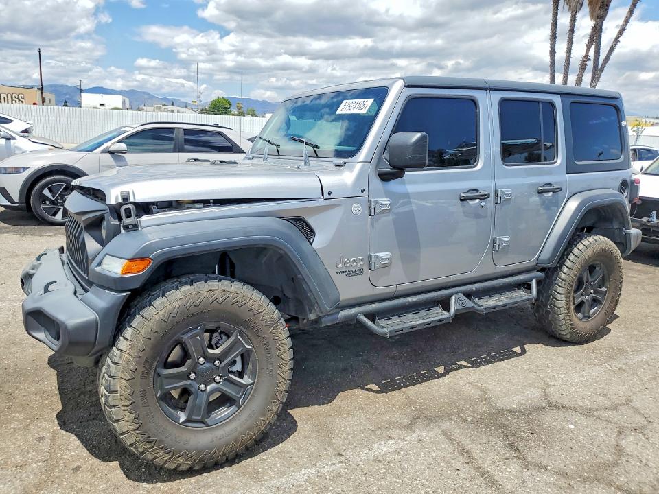 Продажа на аукционе авто 2020 Jeep Wrangler Unlimited, vin: 1C4HJXDG8LW104933, номер лота: 51924106